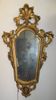Miroir mural style Louis XV en bois doré, XIXe siècle