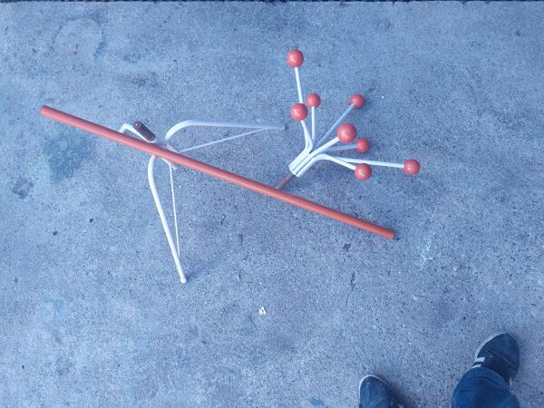Perroquet vintage orange
