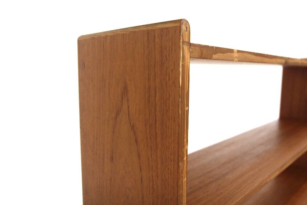 Secrétaire scandinave en teck et en chêne, Suède, 1960