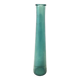 Vase verre bleu