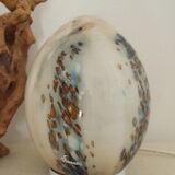 Vintage Vianne glassware opaline egg lamp