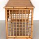 Italian Bamboo and Rattan Desk or Vanity with two Drawers, 1970s