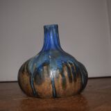 Martin signed stoneware vase