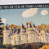 Affiche Chemin de fer, Usse, Constant duval