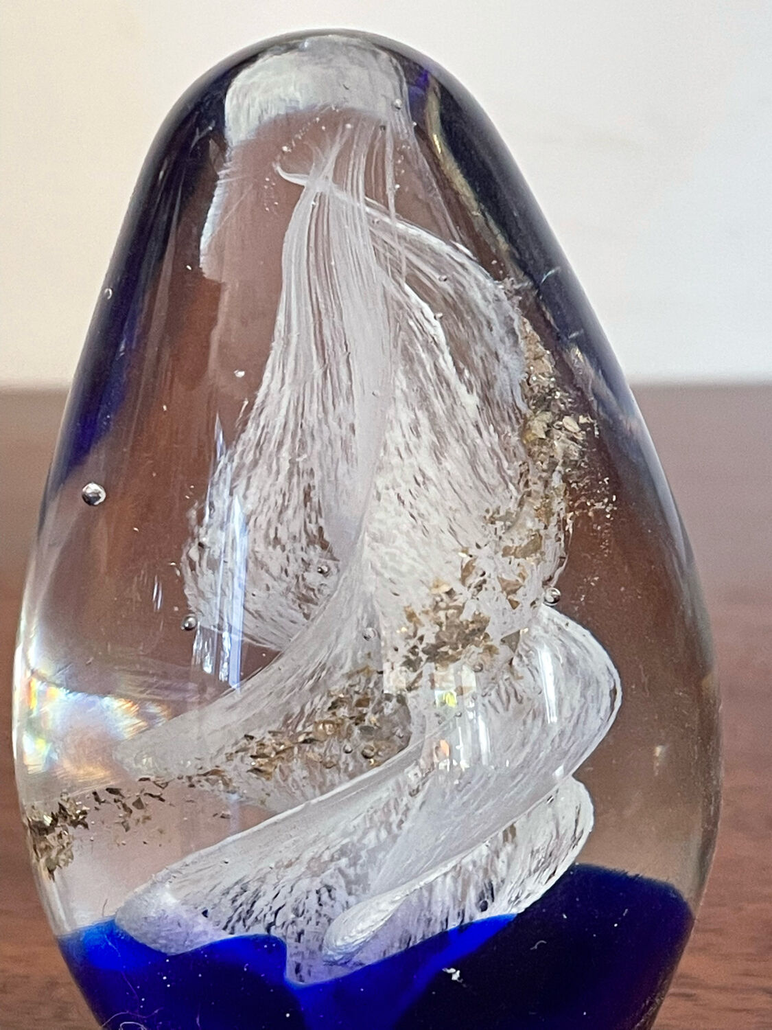 Vintage paperweight sulphide