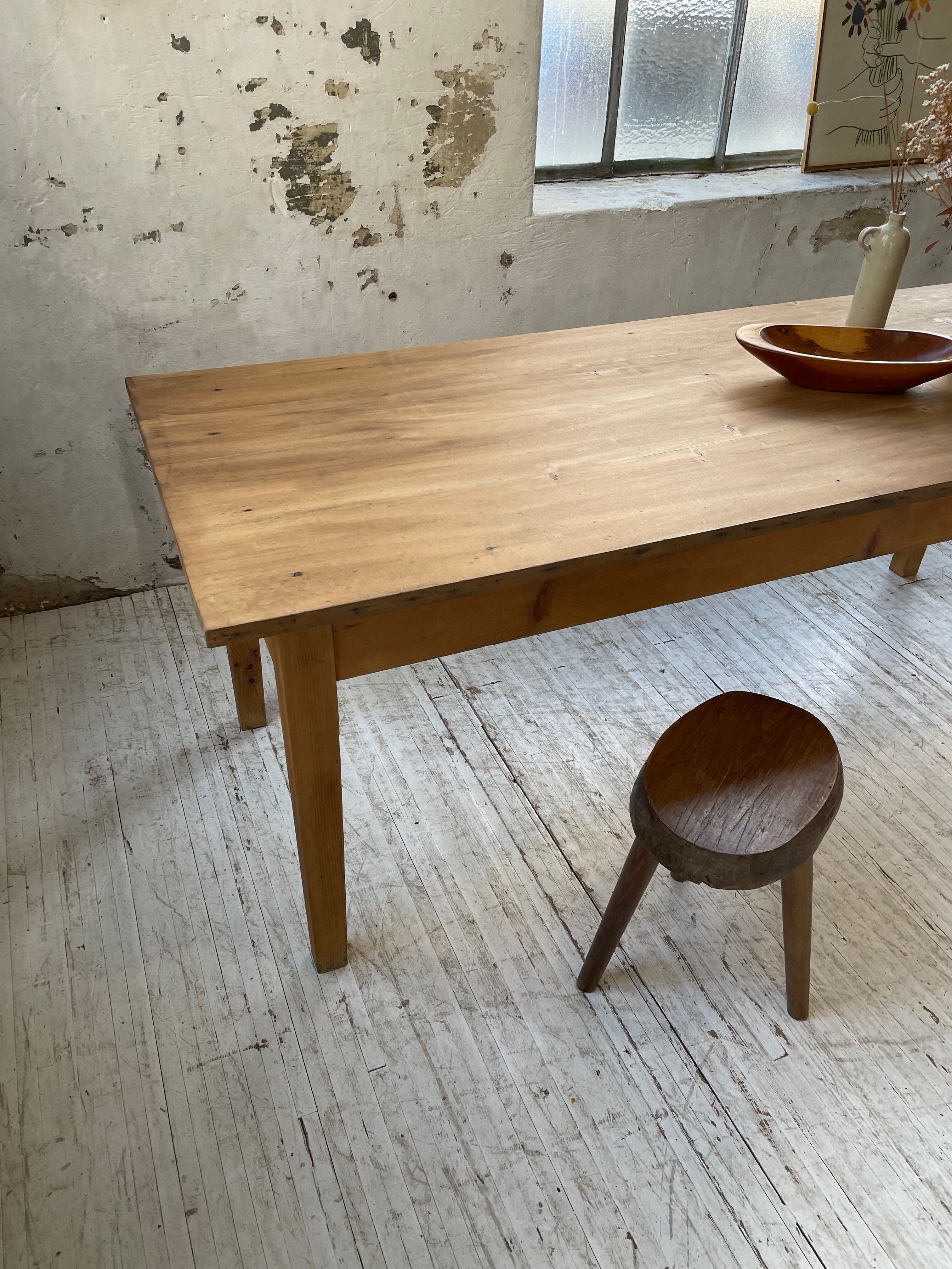 Farmhouse table 2m in pine