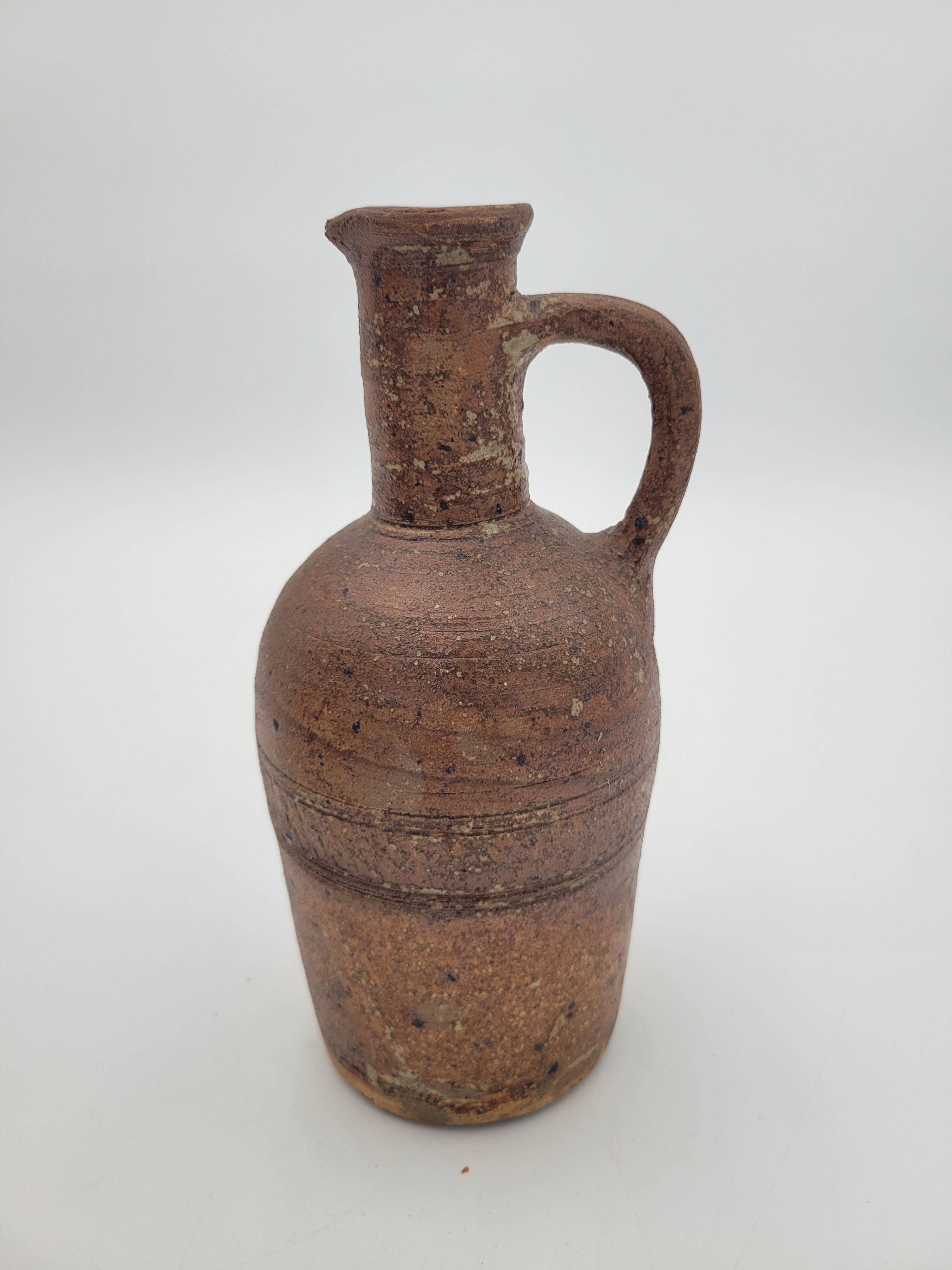 Pair of old terracotta pitchers