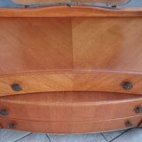 Austinsuite dressing table chest of drawers in Art Deco style oak 1960