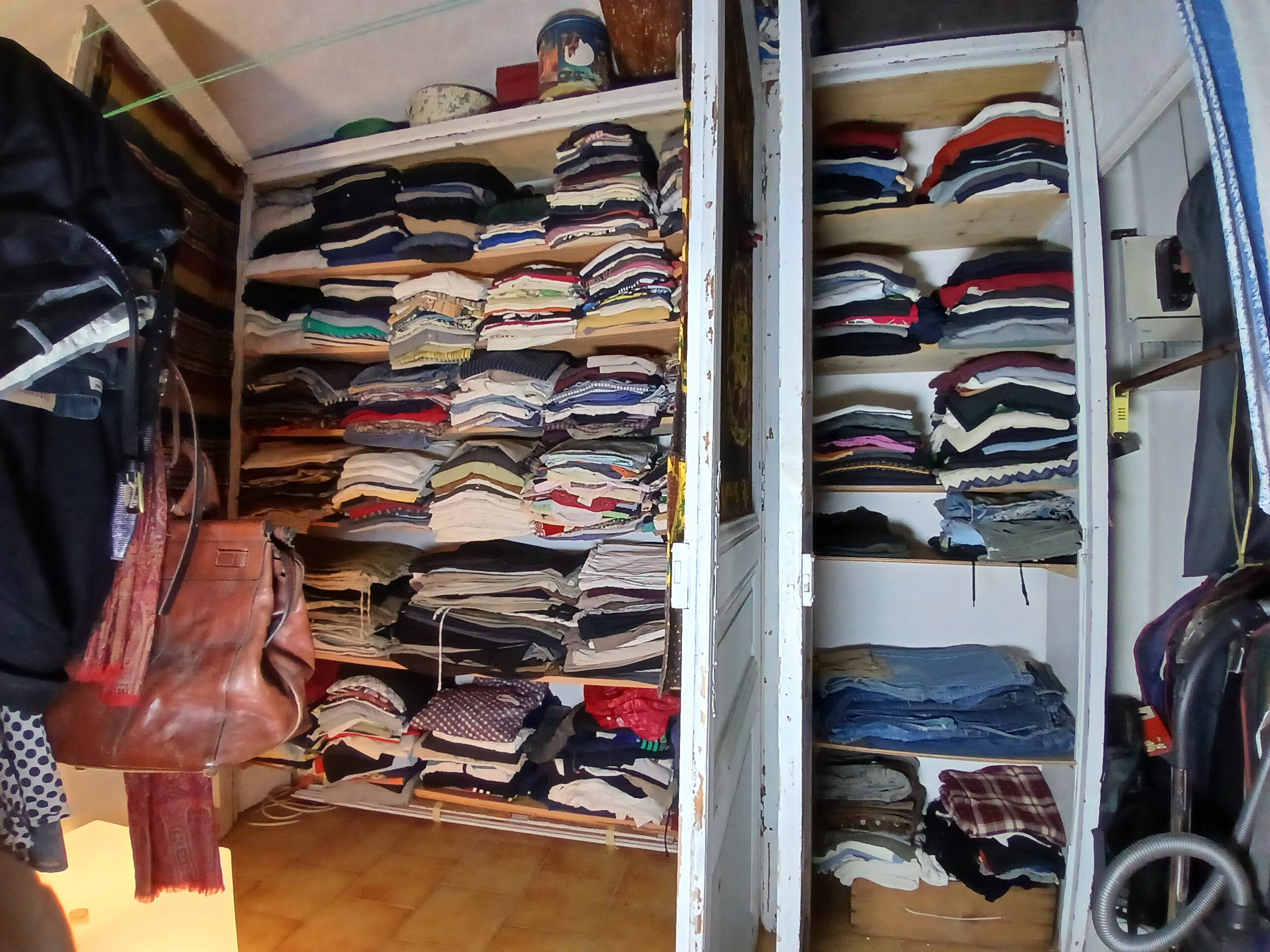 Hallway wardrobe, late 19th/early 20th century