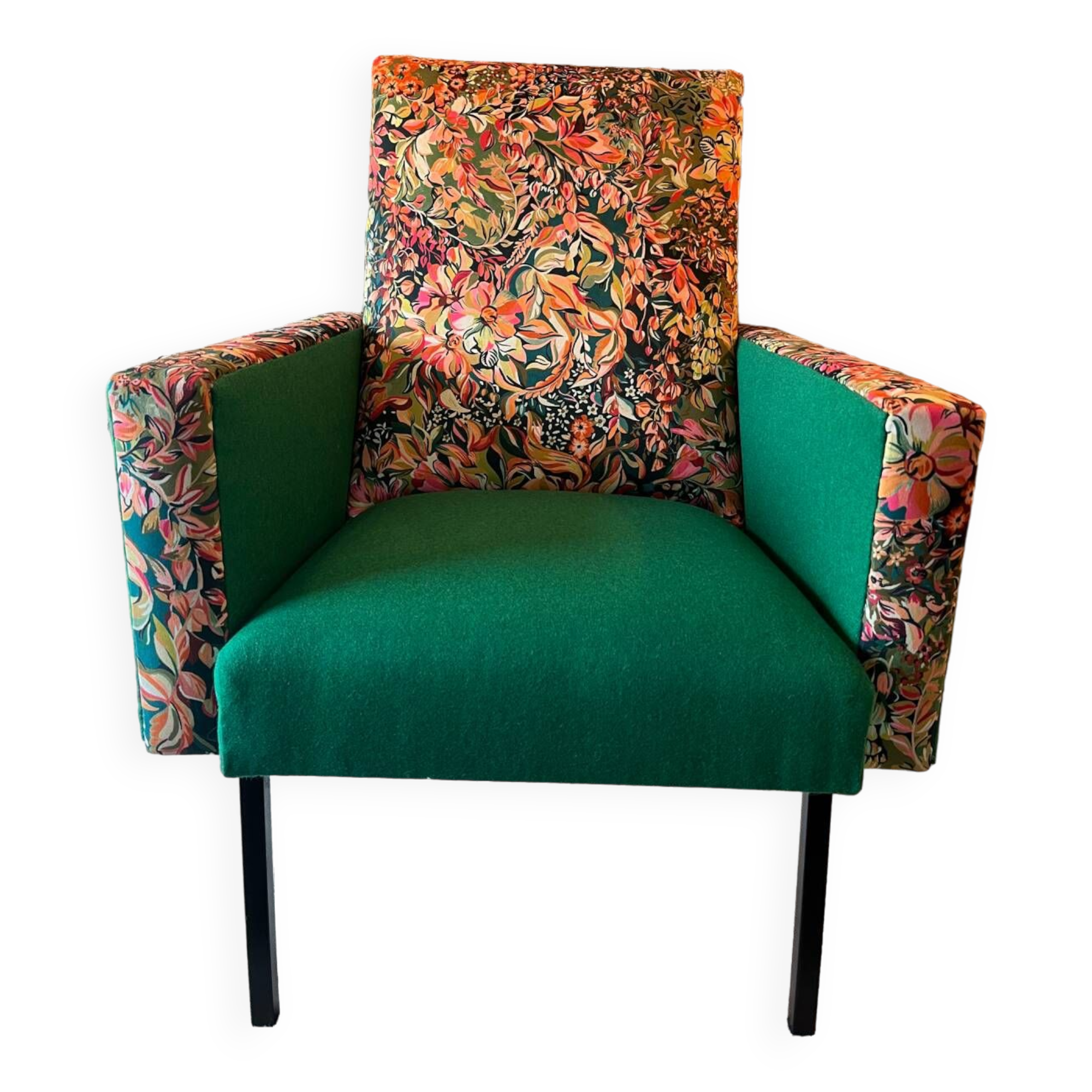 Vintage television armchair