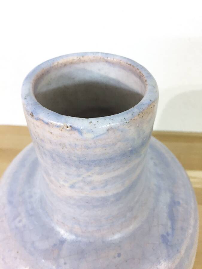 XXL Scandinavian purple vase – 1970s