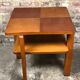 1950 Oak Side Table and Brutal Oak Veneer