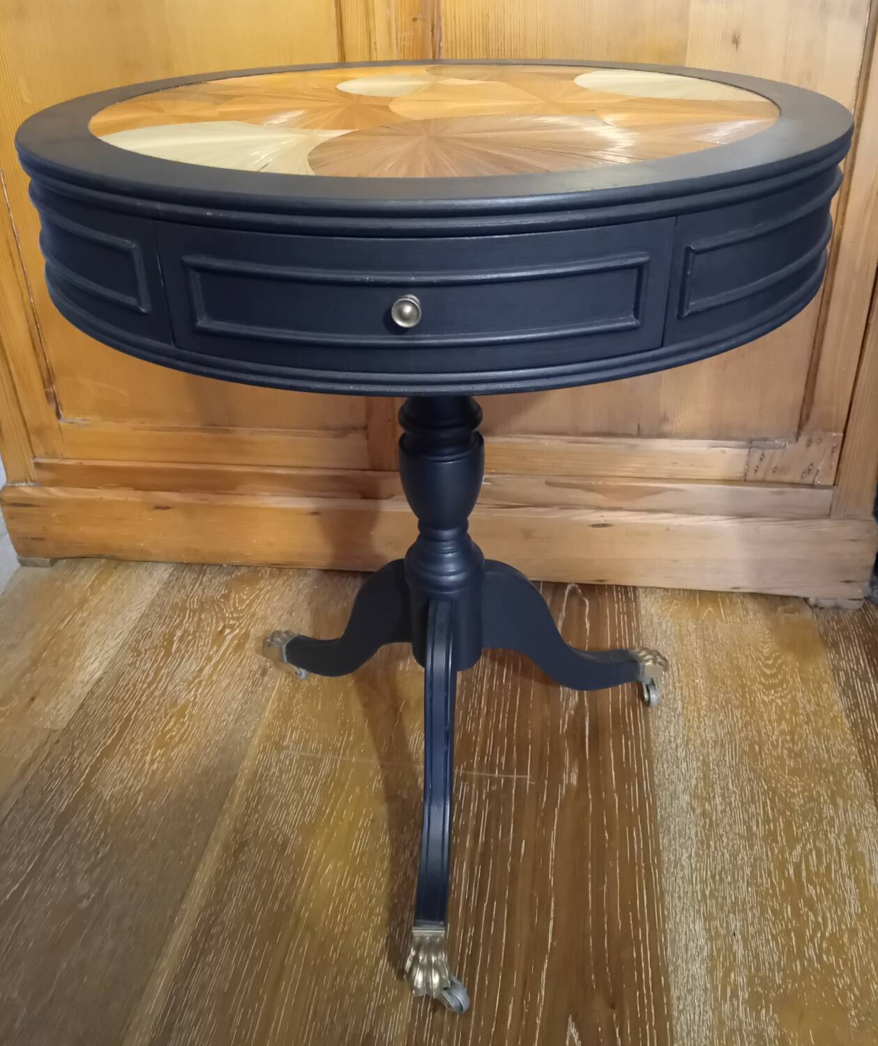 English pedestal table