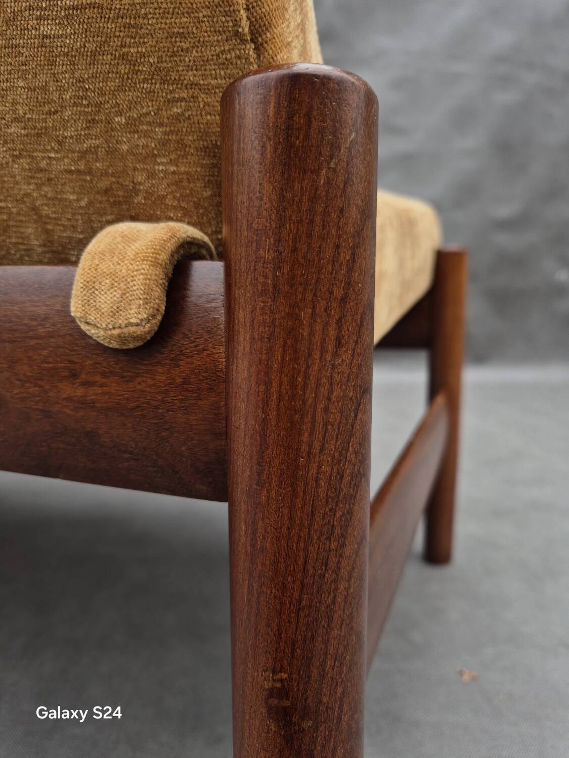 Modular teak sofa, Scandinavian vintage 1960s