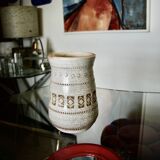 Vintage ceramic vase attributed to jean besnard