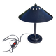 Lampe de bureau champignon Aluminor, années 80