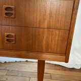Commode Scandinavian row vintage teak