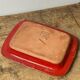 Glazed ceramic dish