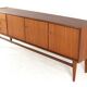 Mid  Century Modern sideboard in teak by Bartels  | 205.5 cm restored