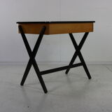 Mid century wooden desk by Coen de Vries for Devo Holland