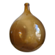 Amber demijohn 25L – mouth-blown – vintage decorative object