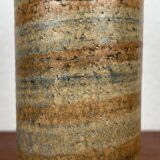 Danish studio ceramic vase from the mid-century by Svend Aage Jensen for Søholm, 1960s.