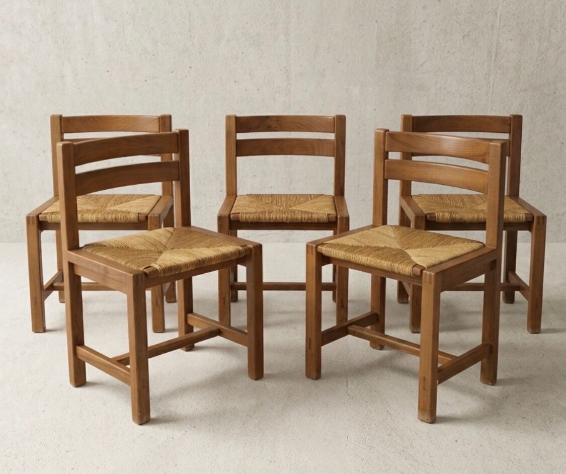 5 chairs Maison Regain