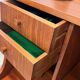 Scandinavian teak secretary from the 1960s, Denmark.