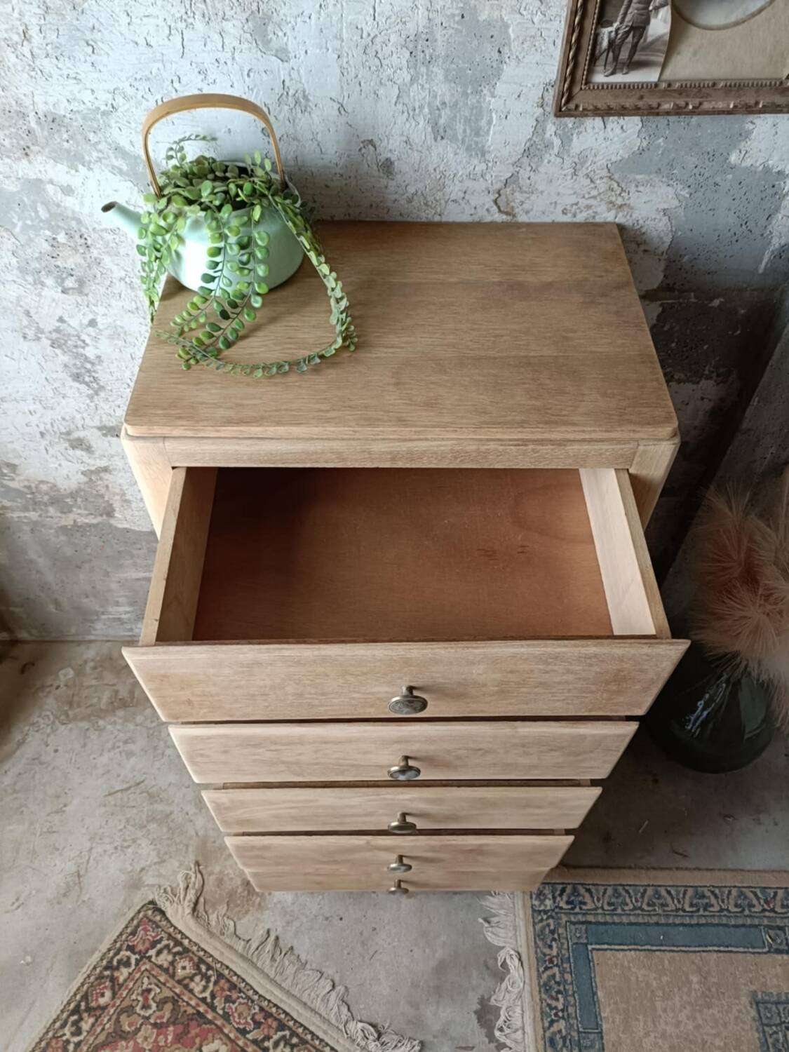 Commode en bois