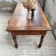 Table de ferme ou table de drapier noyer massif 1900