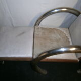 Steel armchair