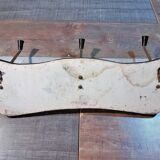 Wall coat rack "Marble" 1950s
