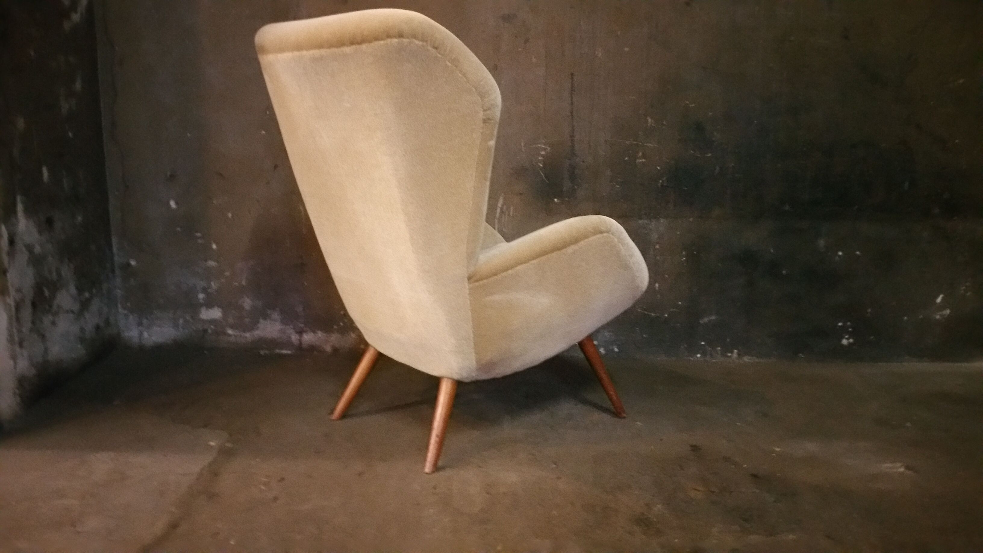 Rare year 50 Wing chair Bergère Chair of Ernst Max Jahn