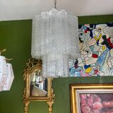 Murano lustre attributed to Toni Zuccheri – Venini – textured glass – year