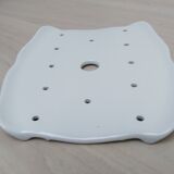 Old dripping plate for asparagus dish