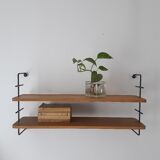 1950s wall string shelf