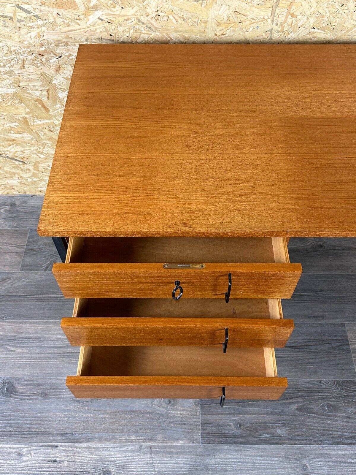 60s 70s teak desk by Günter Renkel for Rego Mobile Germany