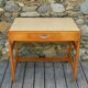 Small desk and vintage Scandinavian chair from the 50s-60s by Niels Otto Möller.