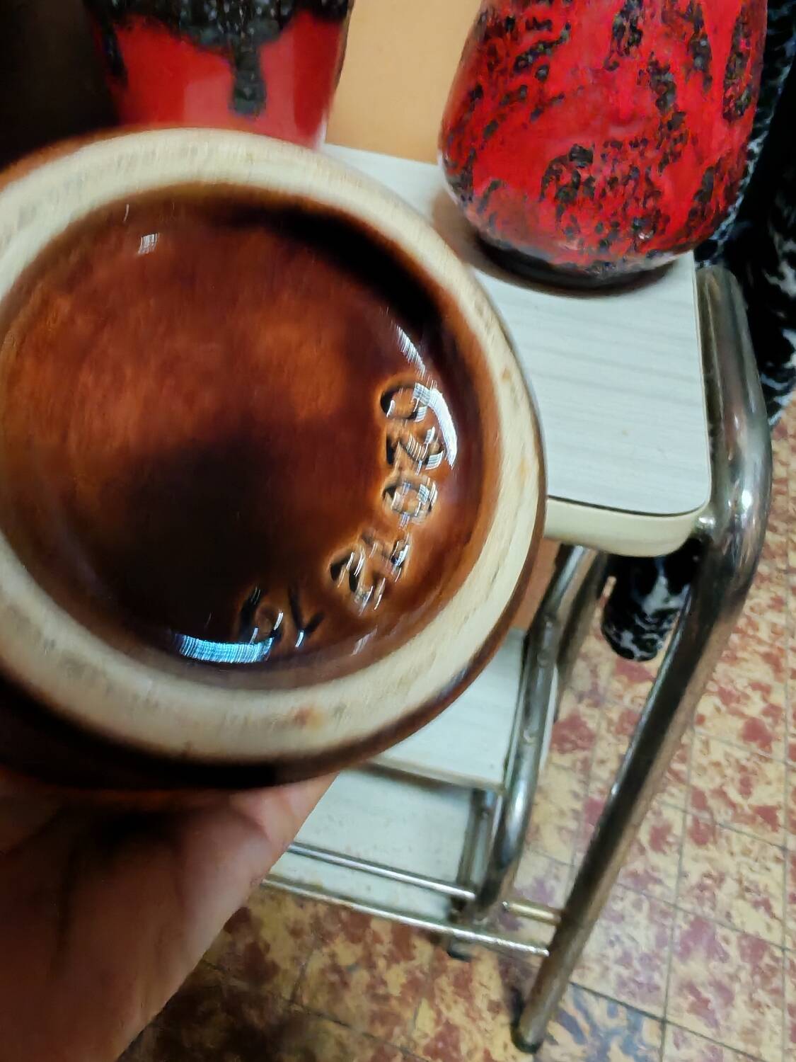 Set of seventies vases