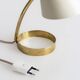 Small brass cocotte lamp – 1950s