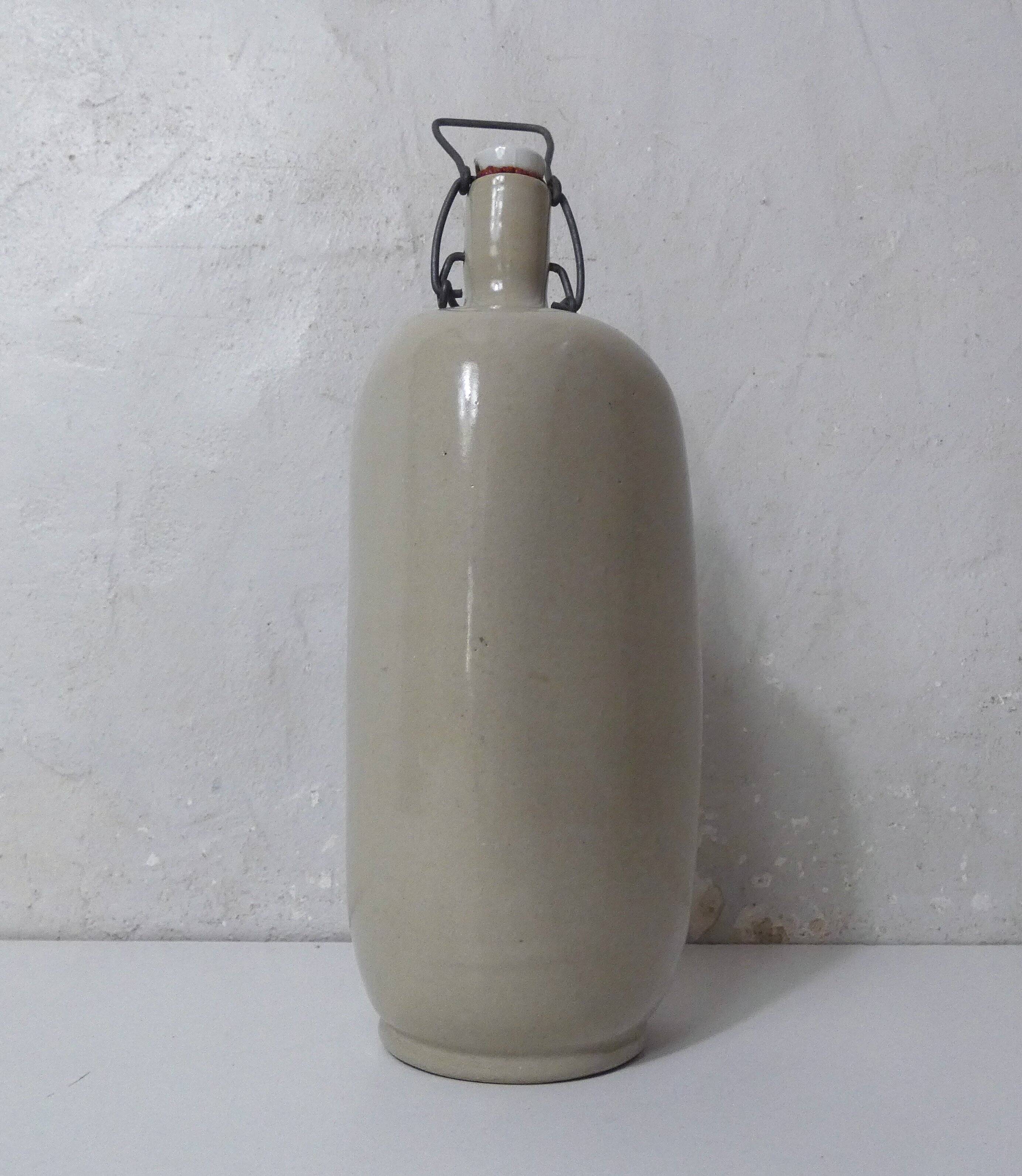 old stoneware bottle