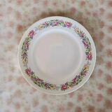 Limoges porcelain flat plate A.Raynaud & Cie