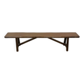 Bench in elm by Olavi Hanninen published by Nupponen in Finland 1960s