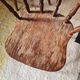 Set of 4 Western Bistro Chairs in Solid Wood – Vintage Pub Style