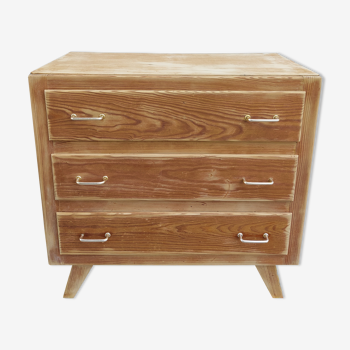 Sanded chest of drawers