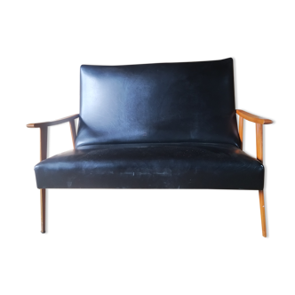 Scandinavian bench 2 seats