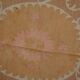 Vintage Turkish hand-knotted rug 134x140 cm