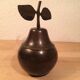 Vintage brass pear box