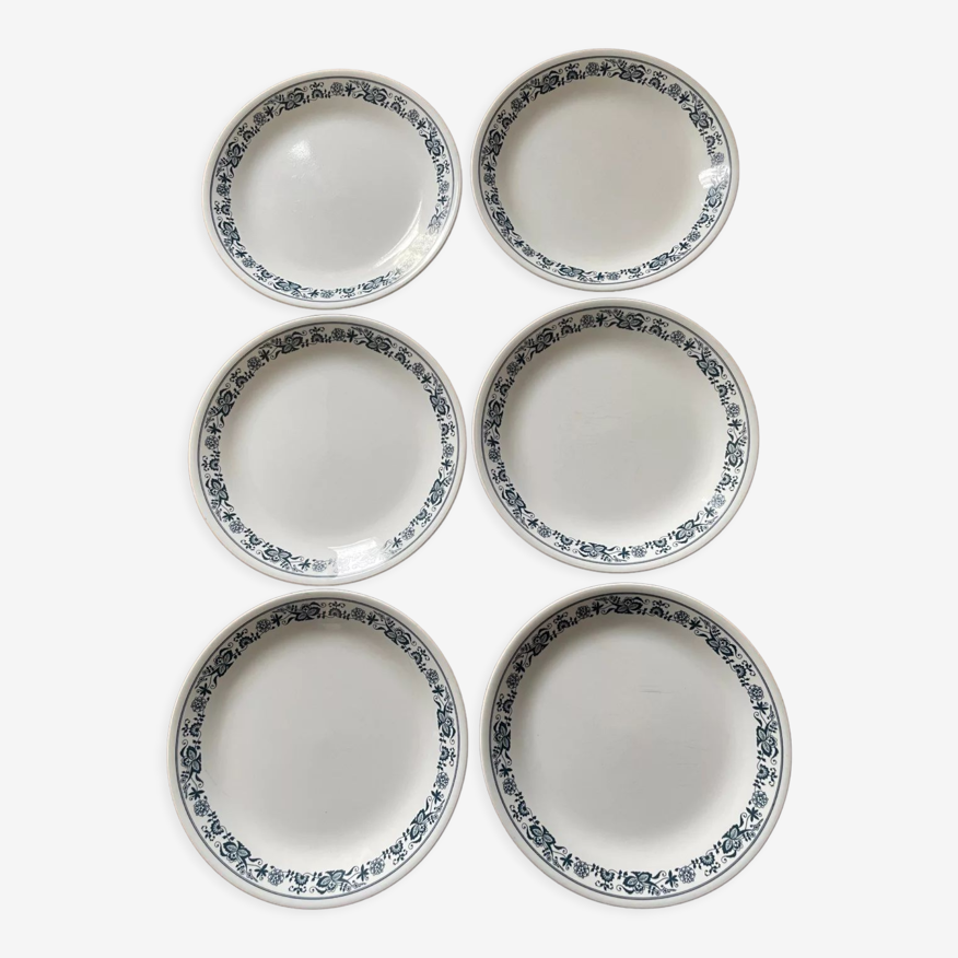 6 assiettes plates Corelle by Corning | Selency