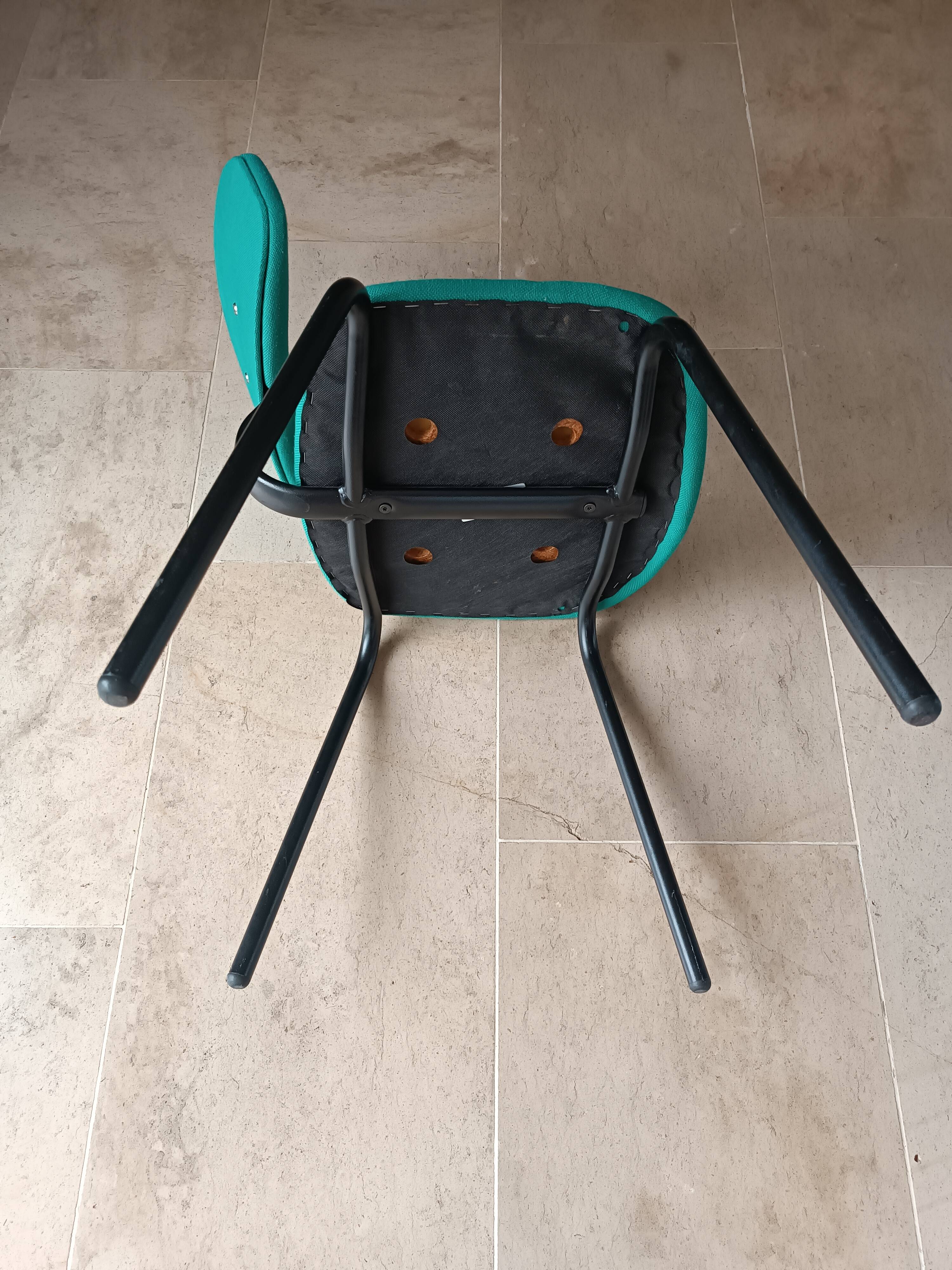 Strafor green chair, model 420-440